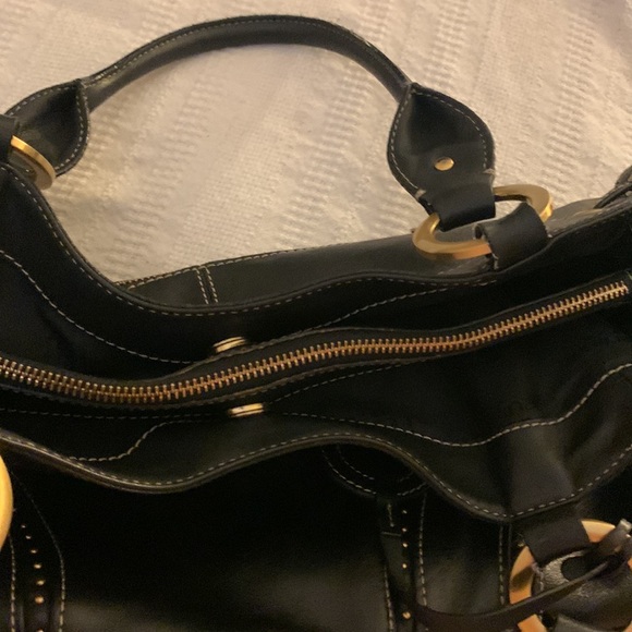 Perlina New York leather satchel - Picture 4 of 14